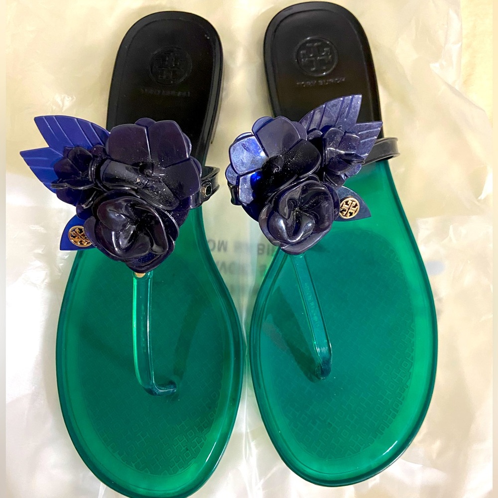 Tory Burch “ Blossom” Jelly Sandal